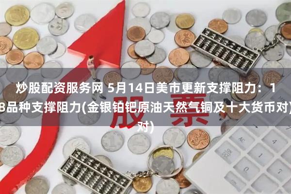 炒股配资服务网 5月14日美市更新支撑阻力：18品种支撑阻力(金银铂钯原油天然气铜及十大货币对)